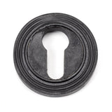 From The Anvil - External Beeswax Round Euro Escutcheon (Beehive) | Sku. 45725 | Trade Door Handles.