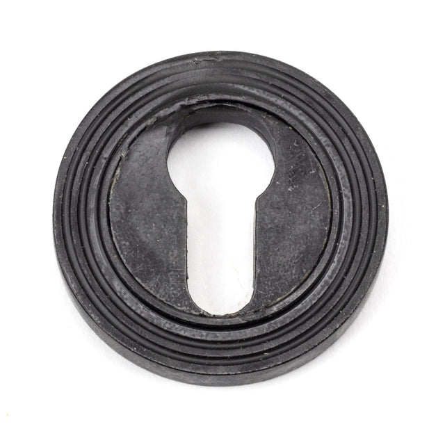 From The Anvil - External Beeswax Round Euro Escutcheon (Beehive) | Sku. 45725 | Trade Door Handles.