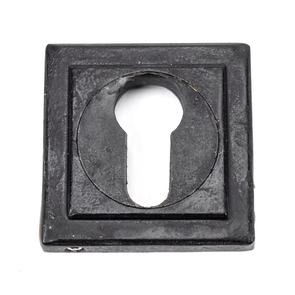 From The Anvil - External Beeswax Round Euro Escutcheon (Square) | Sku. 45726 | Trade Door Handles.