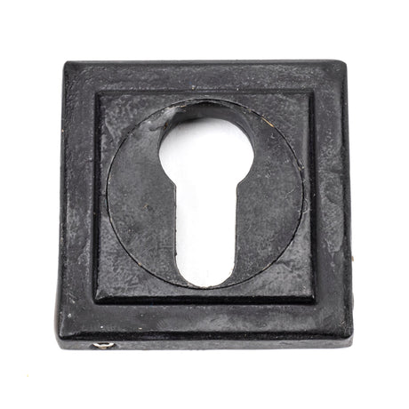 From The Anvil - External Beeswax Round Euro Escutcheon (Square) | Sku. 45726 | Trade Door Handles.