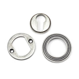 From The Anvil - Pewter Round Euro Escutcheon (Beehive) | Sku. 45729 | Trade Door Handles.