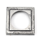 From The Anvil - Pewter Round Euro Escutcheon (Square) | Sku. 45730 | Trade Door Handles.