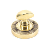 From The Anvil - Aged Brass Round Thumbturn Set (Beehive) | Sku. 45733 | Trade Door Handles.