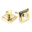 From The Anvil - Aged Brass Round Thumbturn Set (Square) | Sku. 45734 | Trade Door Handles.