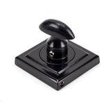 From The Anvil - Black Round Thumbturn Set (Square) | Sku. 45746 | Trade Door Handles.