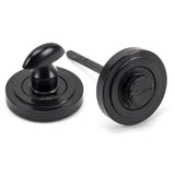 From The Anvil - External Beeswax Round Thumbturn Set (Art Deco) | Sku. 45748 | Trade Door Handles.