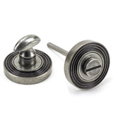 From The Anvil - Pewter Round Thumbturn Set (Beehive) | Sku. 45753 | Trade Door Handles.