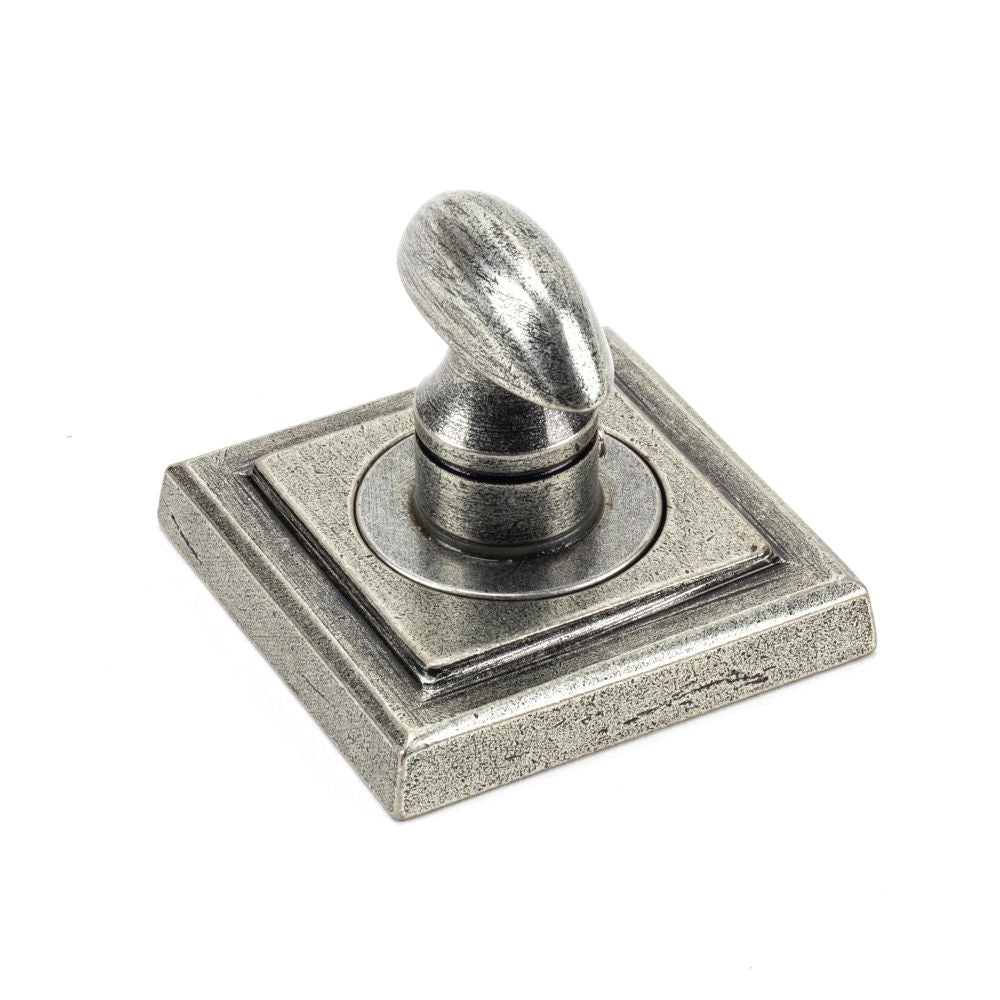 From The Anvil - Pewter Round Thumbturn Set (Square) | Sku. 45754 | Trade Door Handles.