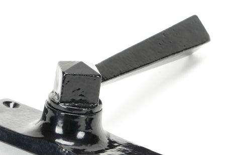 From The Anvil - Black Straight Lever Euro Lock Set | Sku. 45759 | Trade Door Handles.