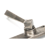 From The Anvil - Antique Pewter Straight Lever Euro Lock Set | Sku. 45760 | Trade Door Handles.