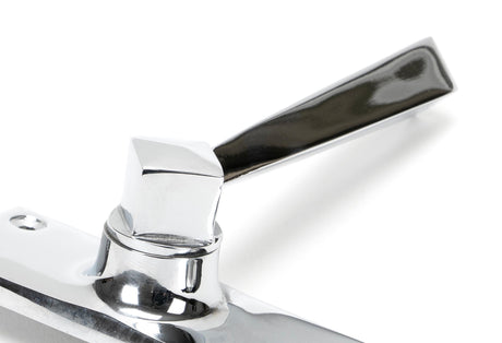 From The Anvil - Polished Chrome Straight Lever Euro Lock Set | Sku. 45762 | Trade Door Handles.