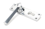 From The Anvil - Satin Chrome Straight Lever Euro Lock Set | Sku. 45763 | Trade Door Handles.