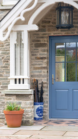 From The Anvil - Polished Nickel Hammered Newbury Slimline Espag. Lock Set | Sku. 45771 | Trade Door Handles.