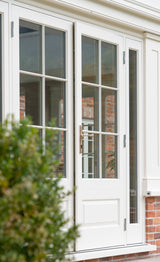 From The Anvil - Polished Bronze Hammered Newbury Slimline Espag. Lock Set | Sku. 45774 | Trade Door Handles.