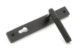 From The Anvil - Aged Bronze Brompton Slimline Lever Espag. Lock Set | Sku. 45775 | Trade Door Handles.