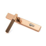 From The Anvil - Polished Bronze Brompton Slimline Lever Espag. Lock Set | Sku. 45776 | Trade Door Handles.