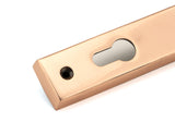 From The Anvil - Polished Bronze Brompton Slimline Lever Espag. Lock Set | Sku. 45776 | Trade Door Handles.