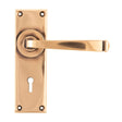 From The Anvil - Polished Bronze Avon Lever Lock Set | Sku. 45787 | Trade Door Handles.