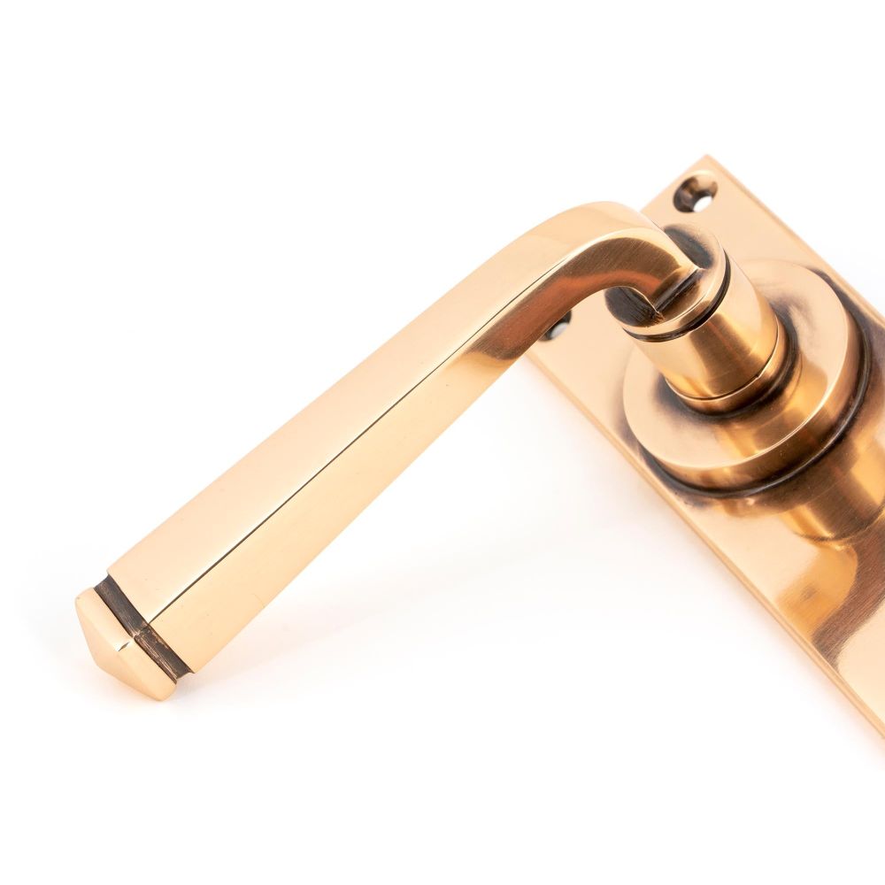 From The Anvil - Polished Bronze Avon Lever Latch Set | Sku. 45788 | Trade Door Handles.