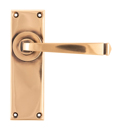 From The Anvil - Polished Bronze Avon Lever Latch Set | Sku. 45788 | Trade Door Handles.