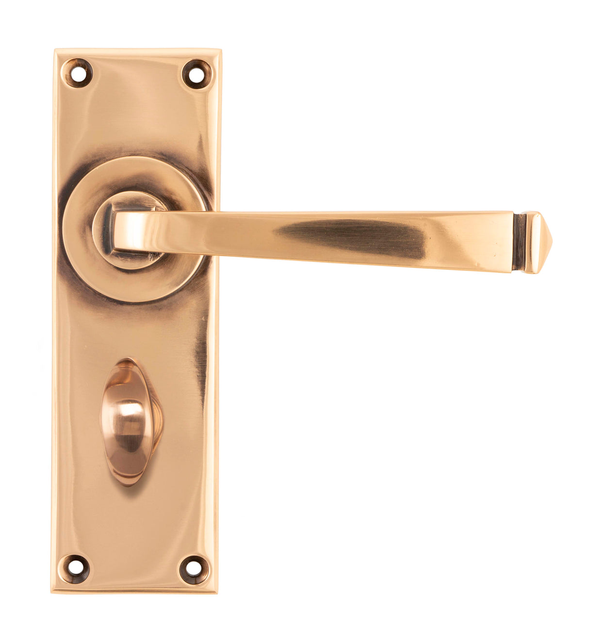 From The Anvil - Polished Bronze Avon Lever Bathroom Set | Sku. 45789 | Trade Door Handles.