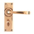 From The Anvil - Polished Bronze Avon Lever Bathroom Set | Sku. 45789 | Trade Door Handles.