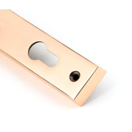 From The Anvil - Polished Bronze Avon Slimline Lever Espag. Lock Set | Sku. 45791 | Trade Door Handles.