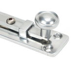 From The Anvil - Satin Chrome 4" Universal Bolt | Sku. 45796 | Trade Door Handles.