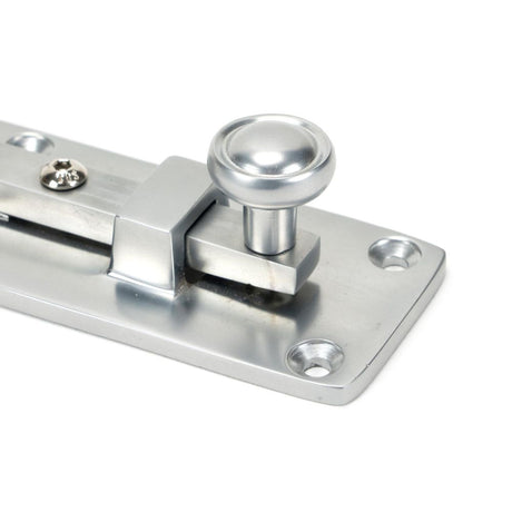 From The Anvil - Satin Chrome 6" Universal Bolt | Sku. 45797 | Trade Door Handles.