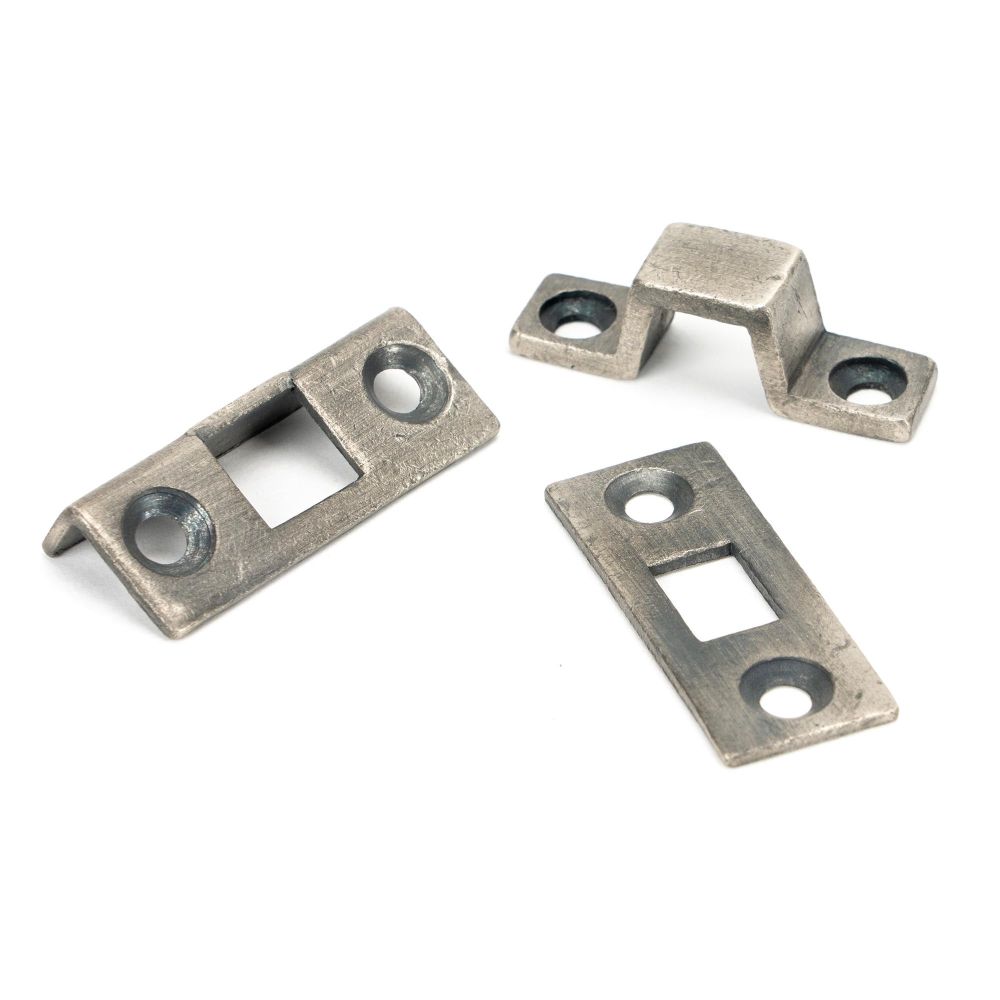 From The Anvil - Antique Pewter 4" Universal Bolt | Sku. 45798 | Trade Door Handles.