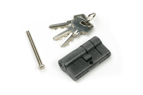 From The Anvil - Pewter 30/30 5pin Euro Cylinder | Sku. 45802 | Trade Door Handles.