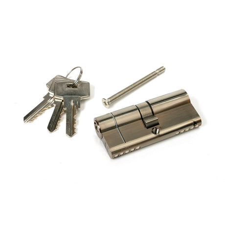 From The Anvil - Polished Bronze 35/35 5pin Euro Cylinder | Sku. 45805 | Trade Door Handles.