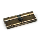 From The Anvil - Aged Brass 40/40 5pin Euro Cylinder | Sku. 45811 | Trade Door Handles.