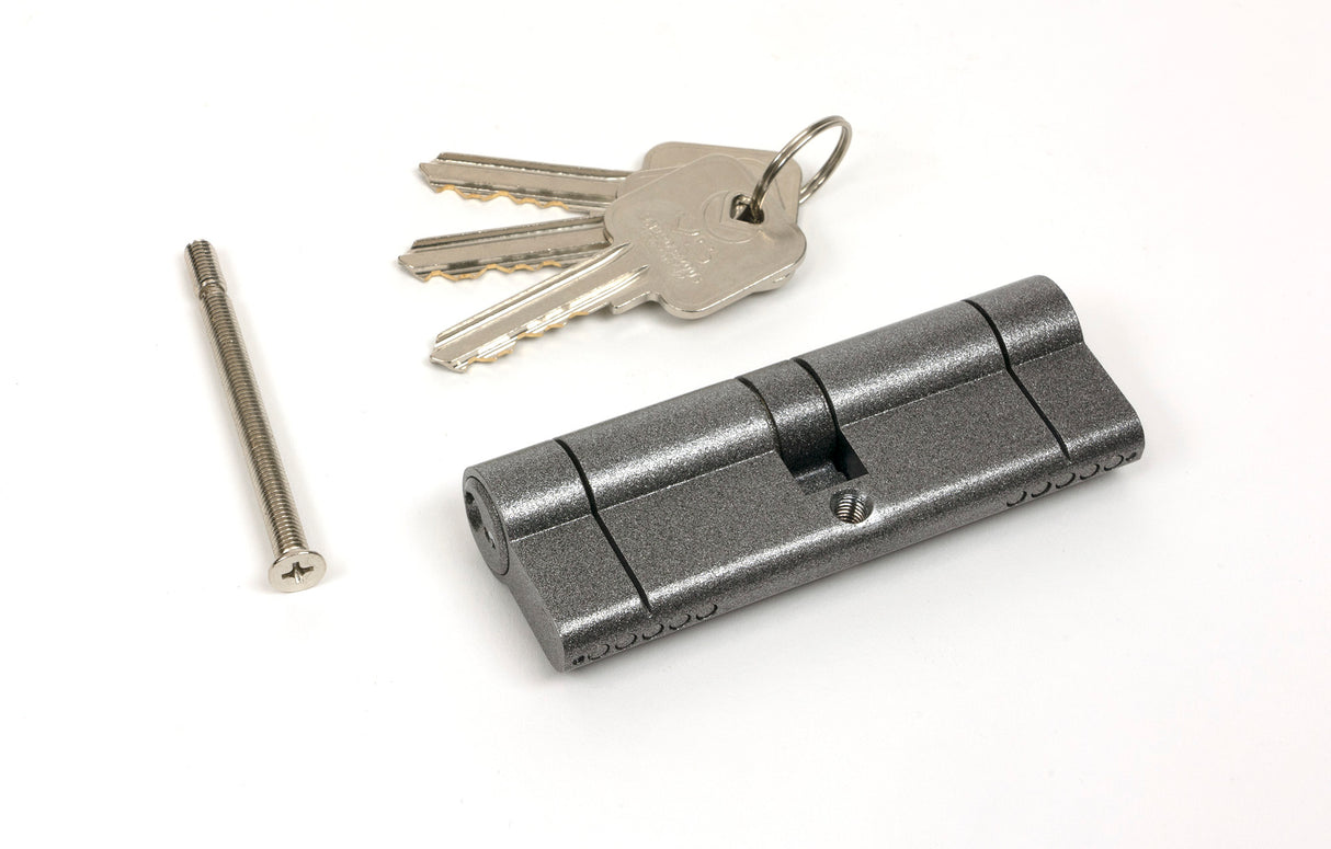 From The Anvil - Pewter 45/45 5pin Euro Cylinder | Sku. 45818 | Trade Door Handles.
