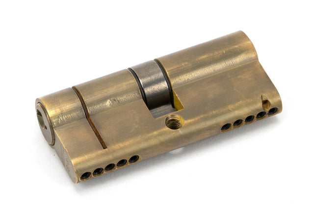From The Anvil - Aged Brass 35/35 5pin Euro Cylinder KA | Sku. 45827 | Trade Door Handles.