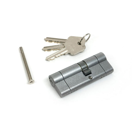 From The Anvil - Pewter 35/45 5pin Euro Cylinder KA | Sku. 45834 | Trade Door Handles.