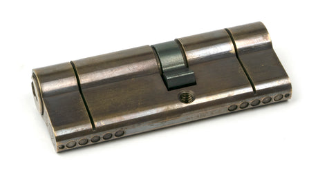 From The Anvil - Aged Brass 35/45 5pin Euro Cylinder KA | Sku. 45835 | Trade Door Handles.