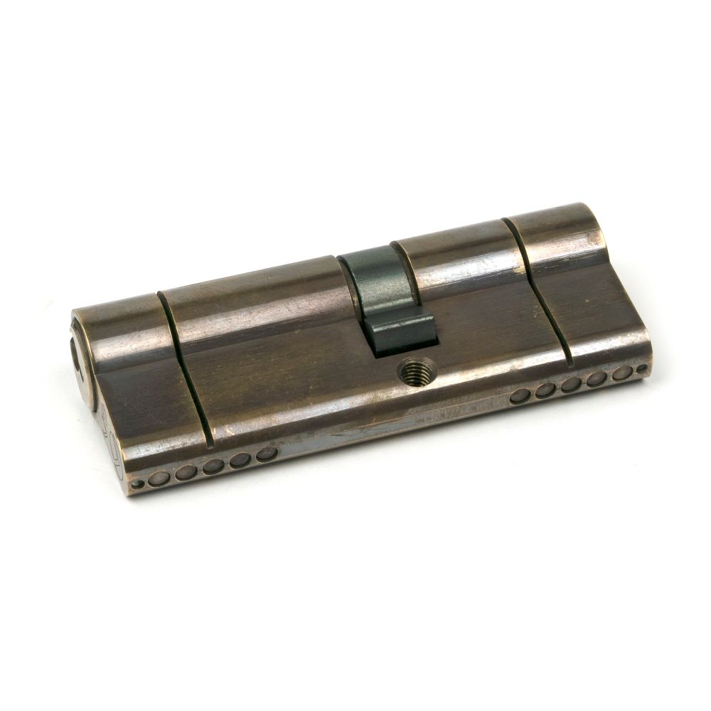 From The Anvil - Aged Brass 35/45 5pin Euro Cylinder KA | Sku. 45835 | Trade Door Handles.