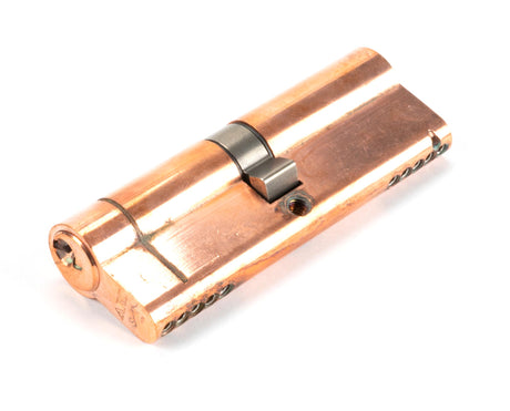From The Anvil - Polished Bronze 45/45 5pin Euro Cylinder KA | Sku. 45837 | Trade Door Handles.