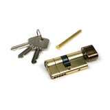 From The Anvil - Aged Brass 30/30 5pin Euro Cylinder/Thumbturn | Sku. 45843 | Trade Door Handles.
