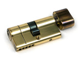 From The Anvil - Aged Brass 30/30 5pin Euro Cylinder/Thumbturn | Sku. 45843 | Trade Door Handles.