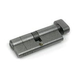 From The Anvil - Pewter 40/40 5pin Euro Cylinder/Thumbturn | Sku. 45850 | Trade Door Handles.