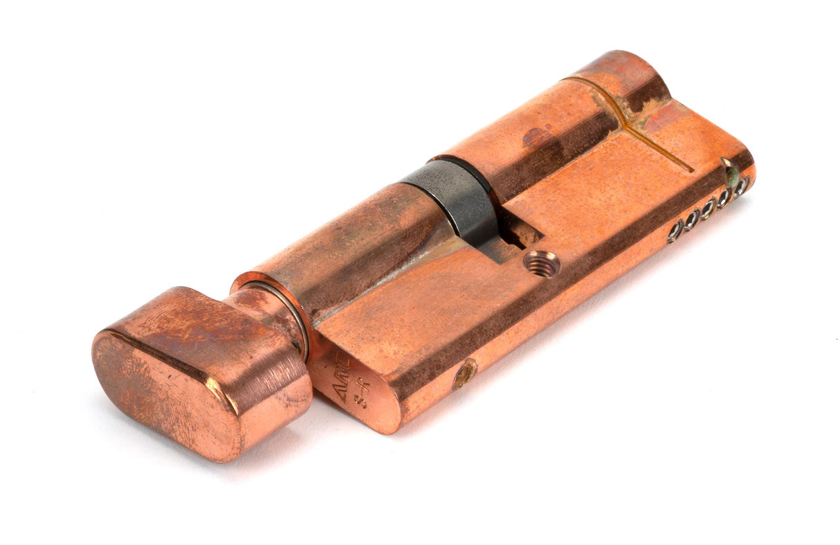 From The Anvil - Polished Bronze 35T/45 5pin Euro Cylinder/Thumbturn | Sku. 45853 | Trade Door Handles.