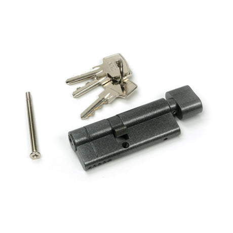 From The Anvil - Pewter 35/45T 5pin Euro Cylinder/Thumbturn | Sku. 45858 | Trade Door Handles.