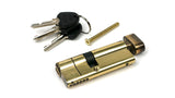 From The Anvil - Aged Brass 35/45T 5pin Euro Cylinder/Thumbturn | Sku. 45859 | Trade Door Handles.