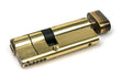From The Anvil - Aged Brass 35/45T 5pin Euro Cylinder/Thumbturn | Sku. 45859 | Trade Door Handles.