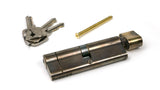 From The Anvil - Aged Brass 45/45 5pin Euro Cylinder/Thumbturn | Sku. 45863 | Trade Door Handles.