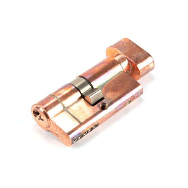 From The Anvil - Polished Bronze 30/30 5pin Euro Cylinder/Thumbturn KA | Sku. 45865 | Trade Door Handles.