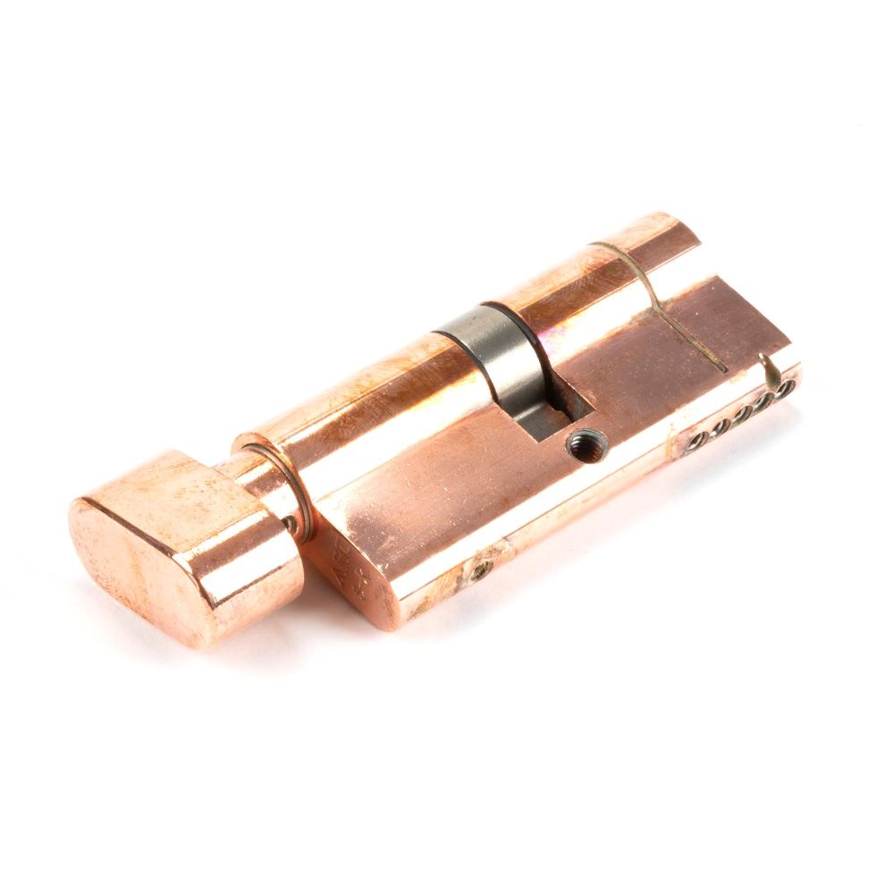 From The Anvil - Polished Bronze 35/35 5pin Euro Cylinder/Thumbturn KA | Sku. 45869 | Trade Door Handles.