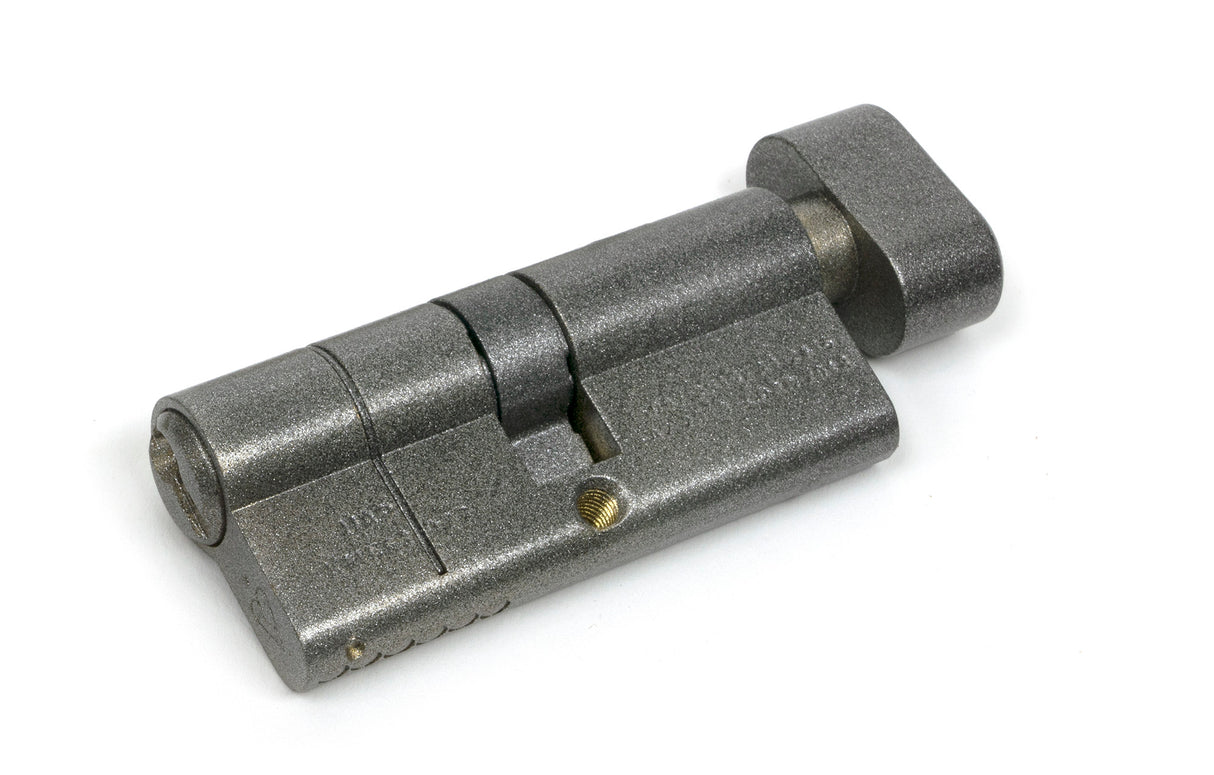 From The Anvil - Pewter 35/35 5pin Euro Cylinder/Thumbturn KA | Sku. 45870 | Trade Door Handles.